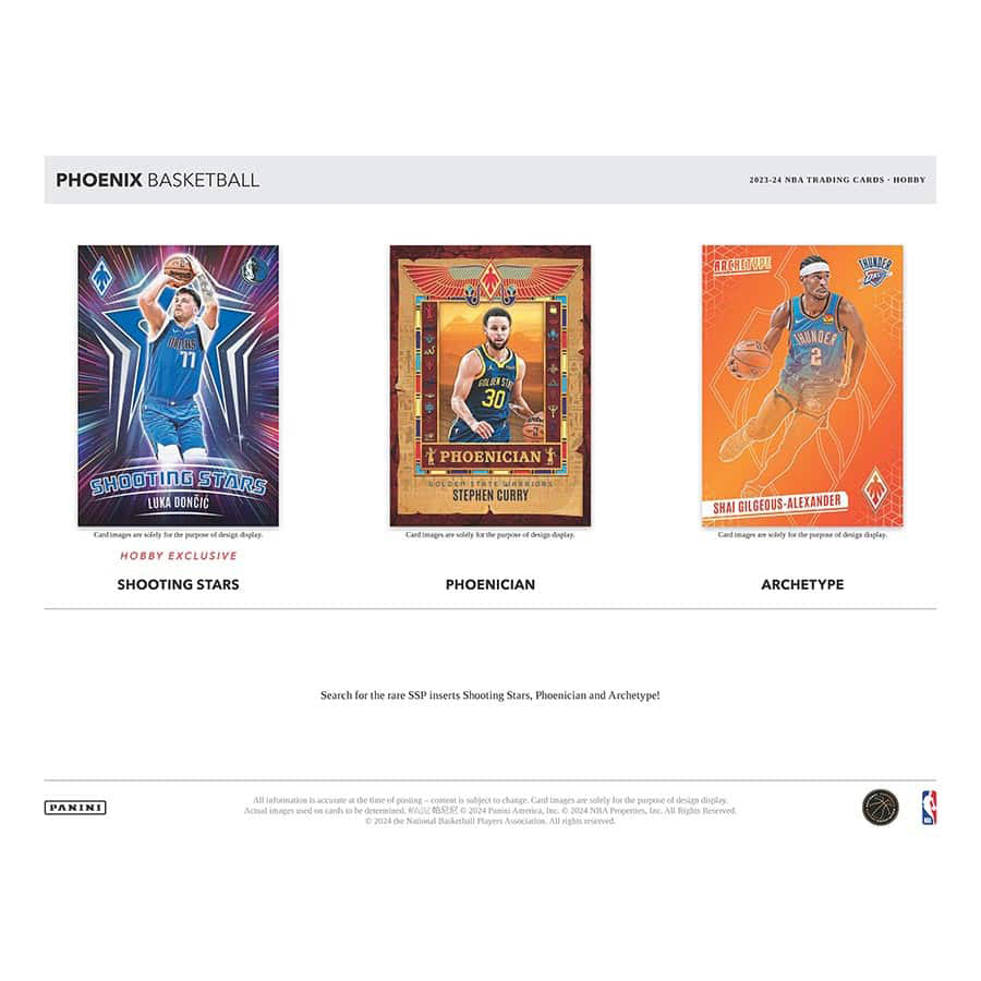 2023-24 Panini Phoenix Basketball Hobby Box Debut Edition