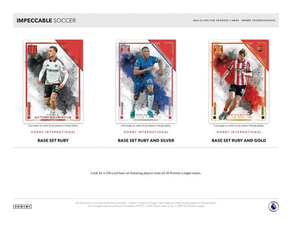 2024-25 Panini Impeccable Soccer INTERNATIONAL Hobby Box