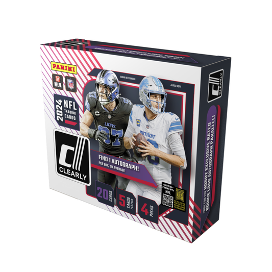 2024 Panini Clearly Donruss Football Hobby Box