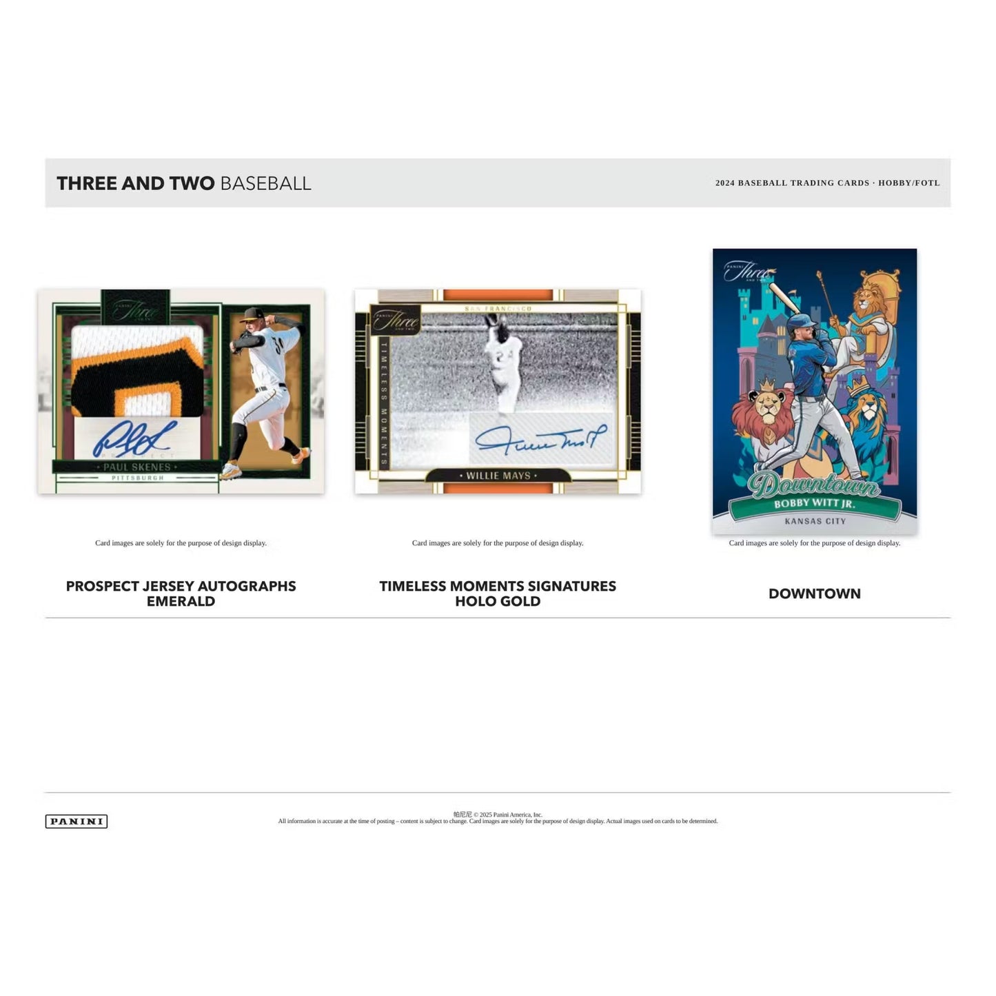 2024 Panini Three and Two Baseball Hobby Box