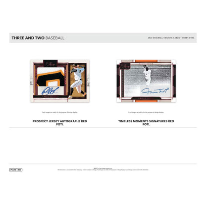 2024 Panini Three and Two Baseball Hobby Box