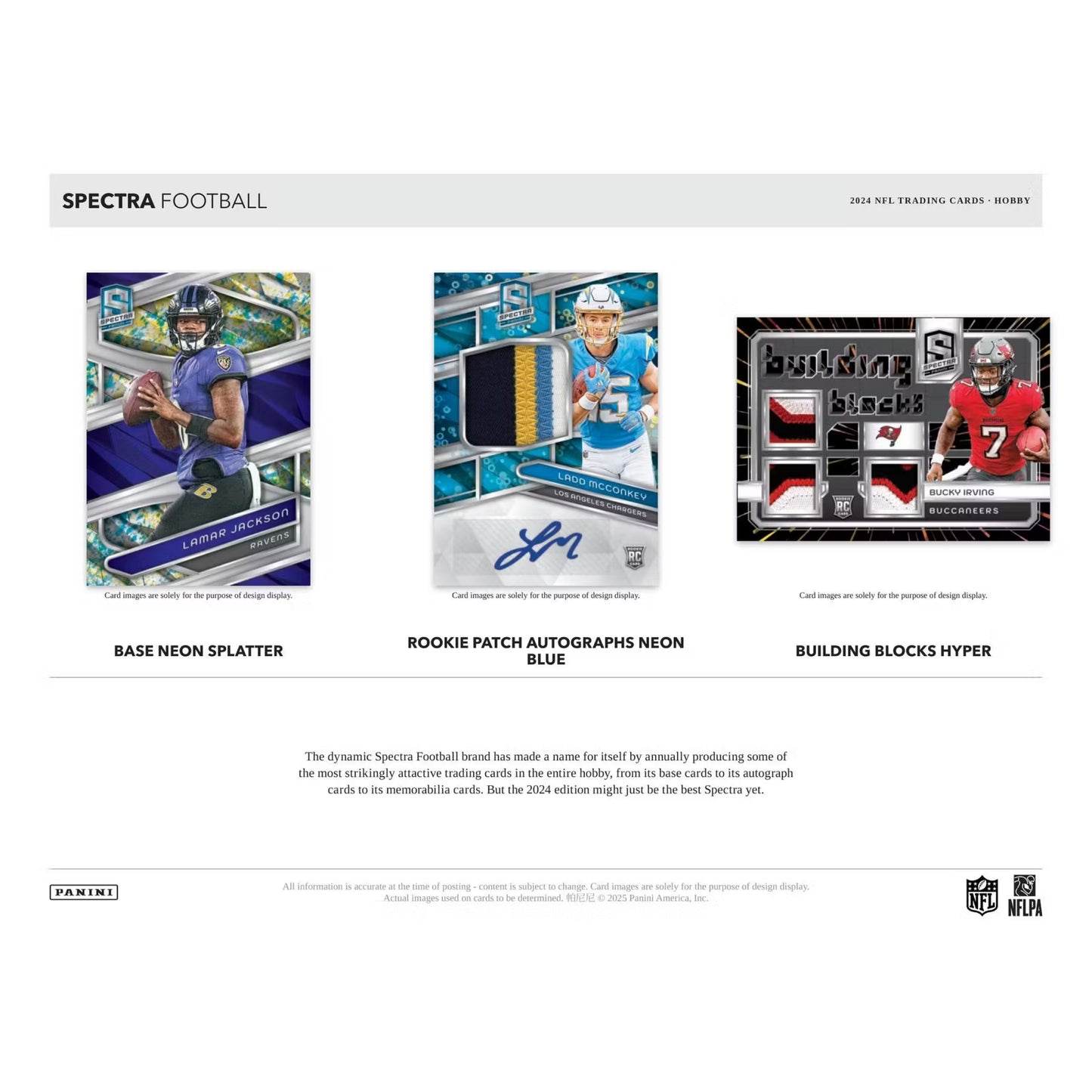 2024 Panini Spectra Football Hobby Box