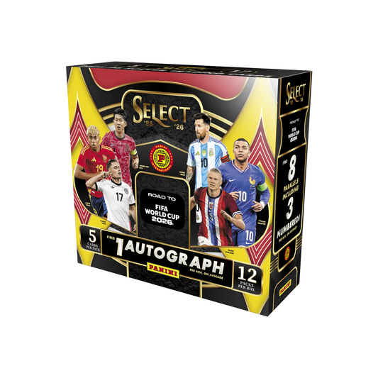 2025-26 Panini Select Road to FIFA World Cup Soccer Hobby Box