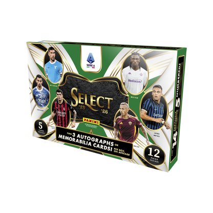 2025-26 Panini Select Serie A Soccer Hobby Box