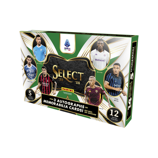 2025-26 Panini Select Serie A Soccer Hobby Box