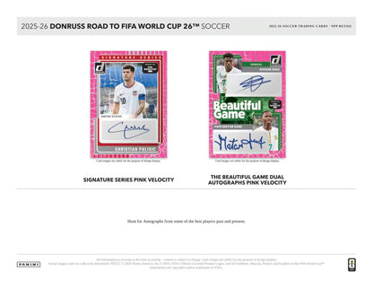 2025-26 Panini Donruss Soccer Road To FIFA World Cup Hobby Box