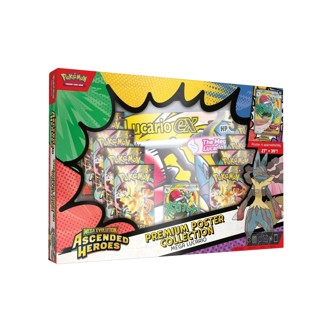 Pokemon English Ascended Heroes Premium Poster Collection