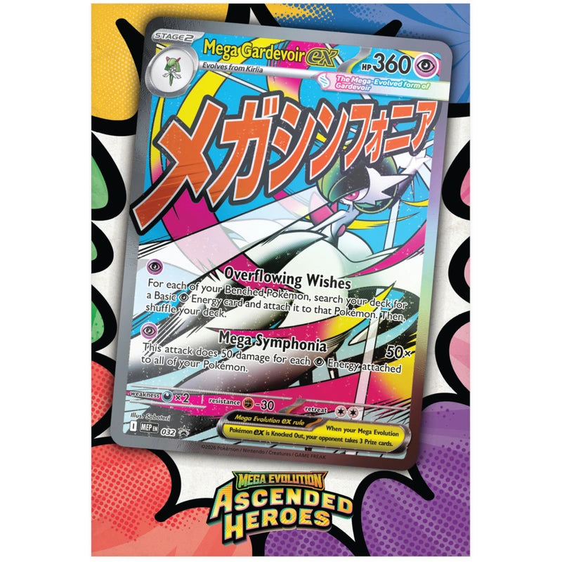 Pokemon English Ascended Heroes Premium Poster Collection
