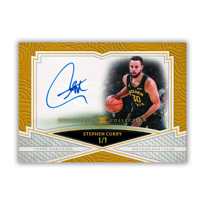 2025-26 Topps Definitive Collection Basketball Hobby Box