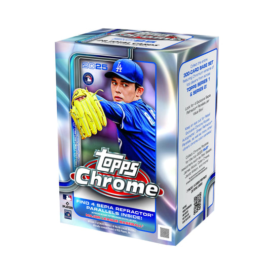 2025 Topps Chrome Baseball Value Box