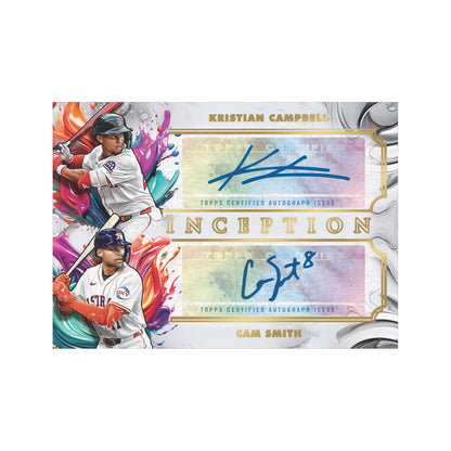 2025 Topps Inception baseball Hobby Box