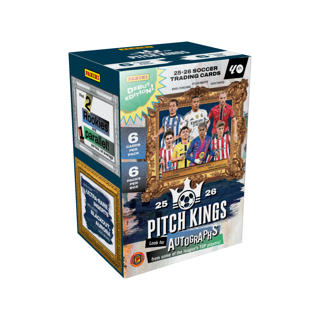 2025-26 Panini Pitch Kings Soccer Blaster International Box