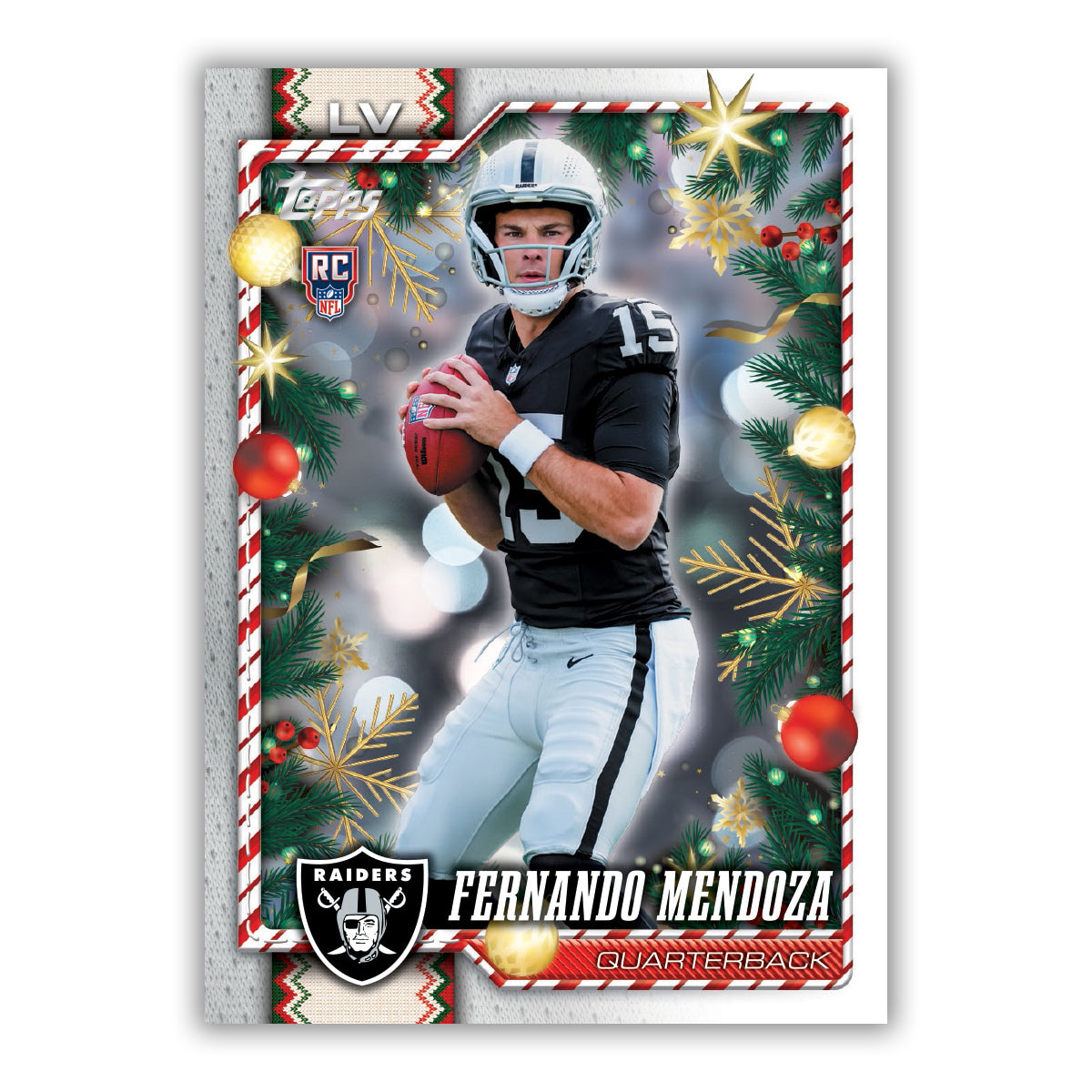 2026 Topps Holiday Football Mega Box