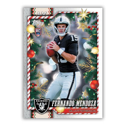 2026 Topps Holiday Football Mega Box