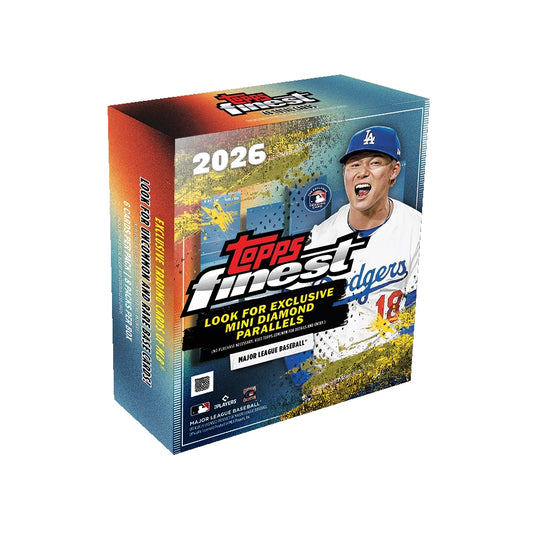 2026 Topps Finest Baseball Mega Box