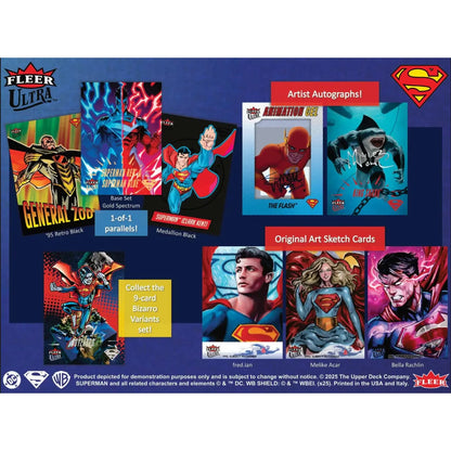 2025 Upper Deck Fleer Ultra Superman - Hobby Box