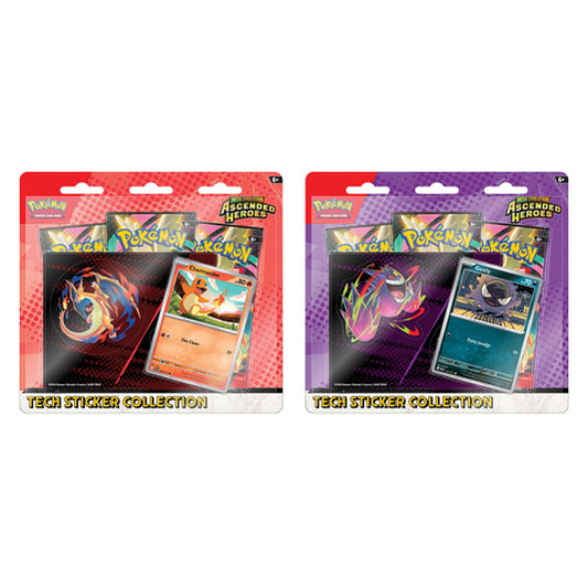 Pokemon English Mega Evolution Ascended Heroes - Tech Sticker Collection