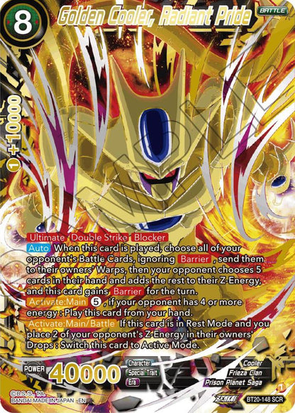 Bandai TCG English Dragonball Super Card Game Power Absorbed Booster Box B20