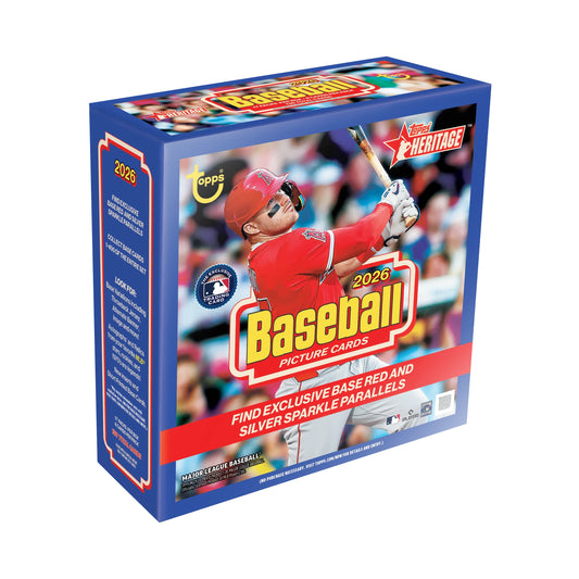 2026 Topps Heritage Baseball - Mega Box