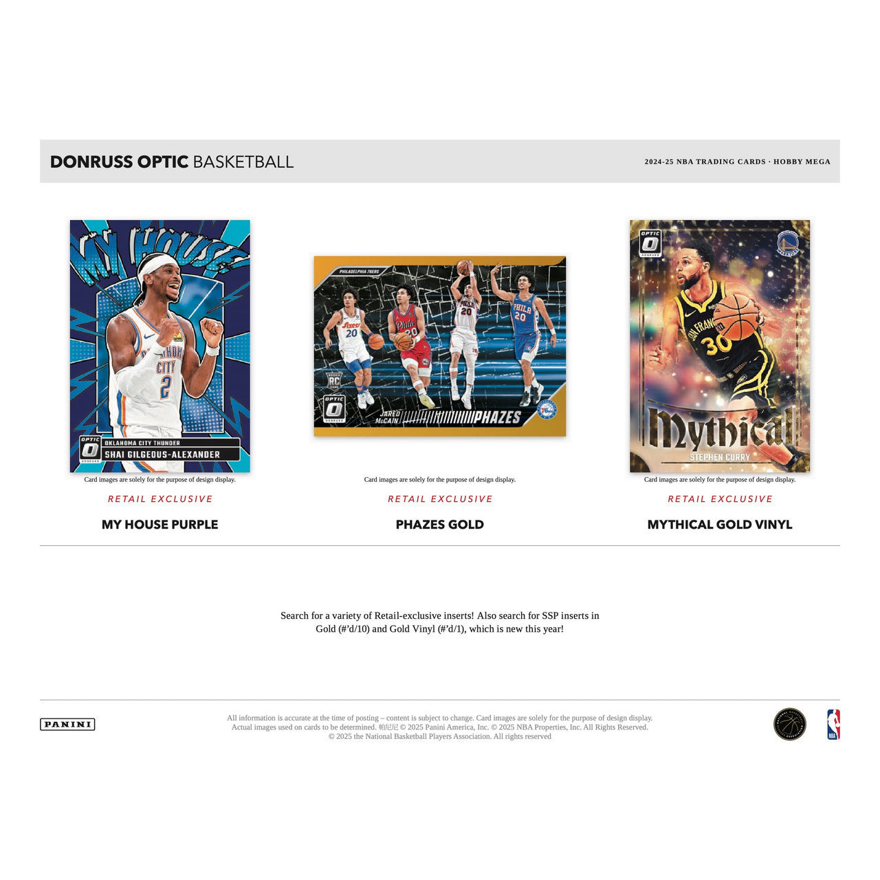 2024-25 Panini Donruss Optic Basketball Mega Box