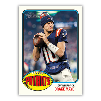 2026 Topps Heritage Football Hobby Box