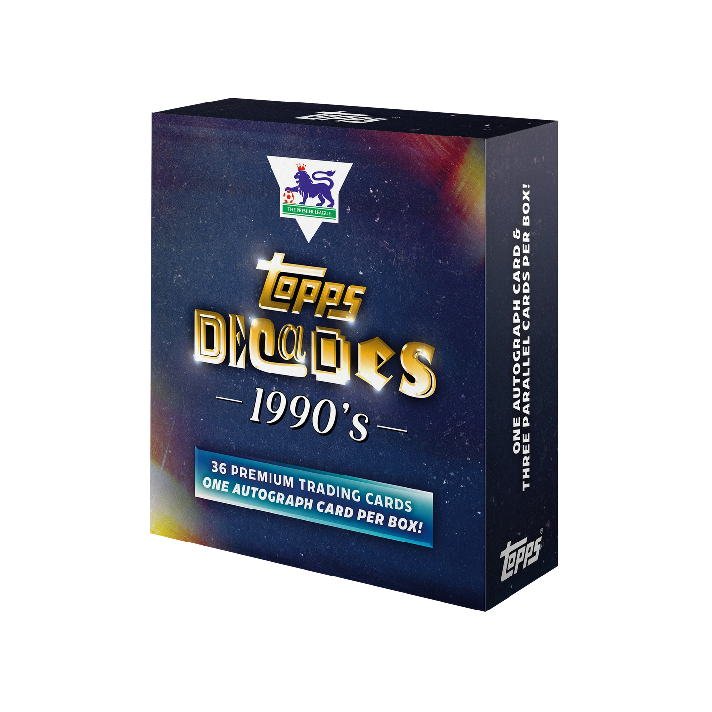 2025 Topps Decades 1990's The Premier League Factory Sealed Box