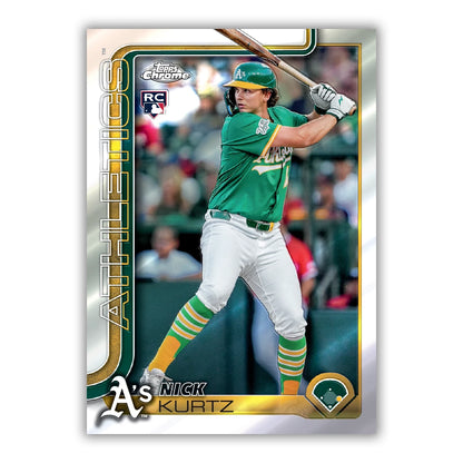 2025 Topps Chrome Baseball Update Series - Mega Box