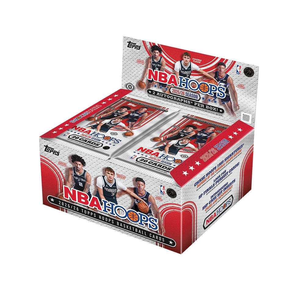 2025-26 Topps NBA Hoops Basketball Jumbo Box