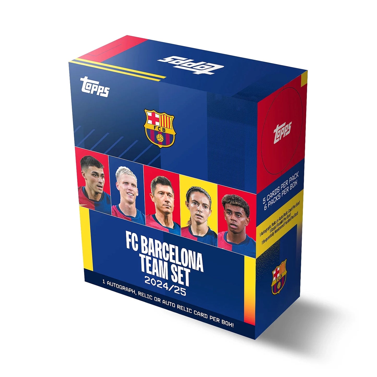 2024-25 Topps FC Barcelona Team Set