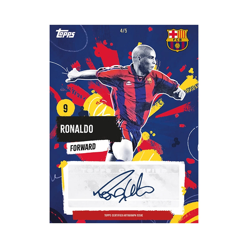 2024-25 Topps FC Barcelona Team Set