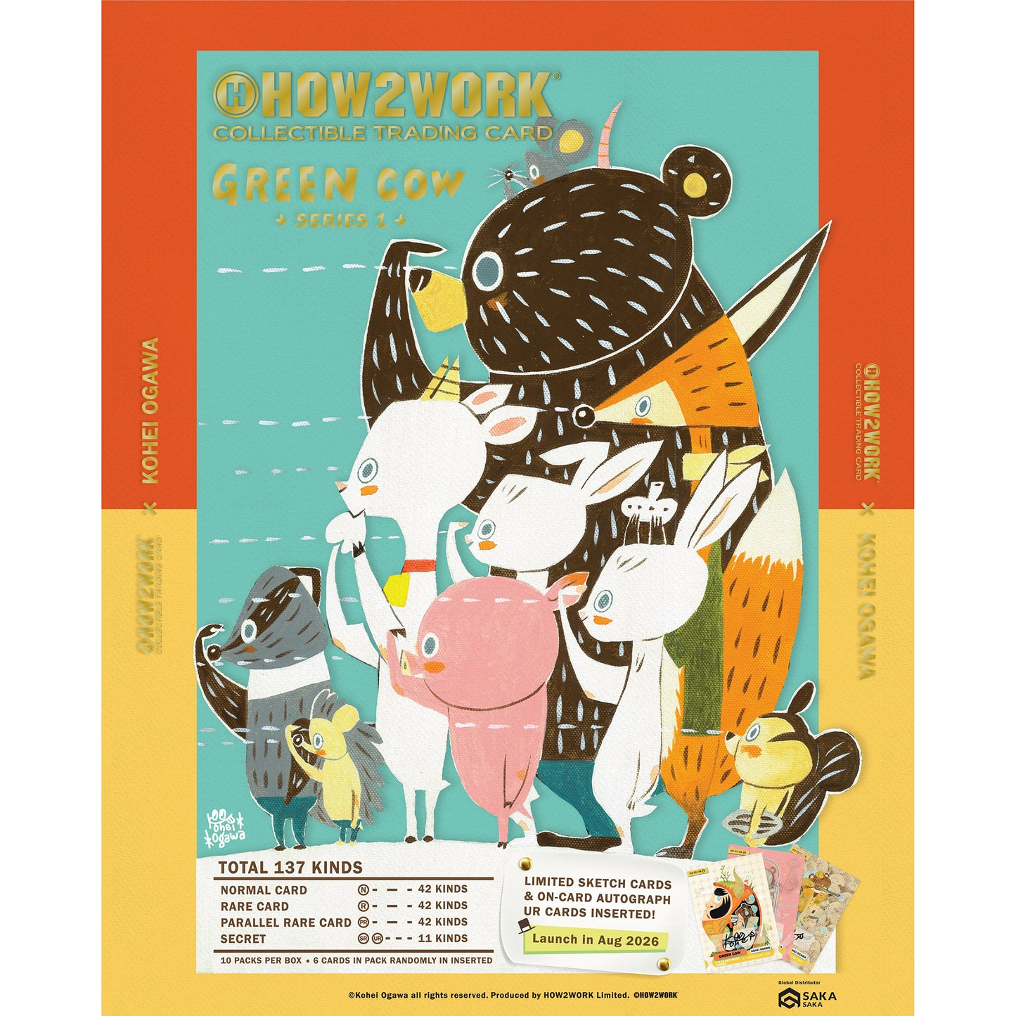 HOW2WORK: Green Cow Garden Series 1 Collector Box