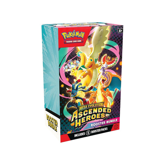 Pokemon English Mega Evolution Ascended Heroes Booster Bundle