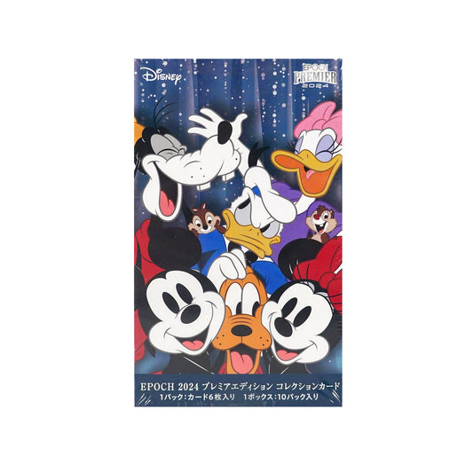 Epoch Japanese Premier 2024 Disney & Pixar Character Collection Card Box