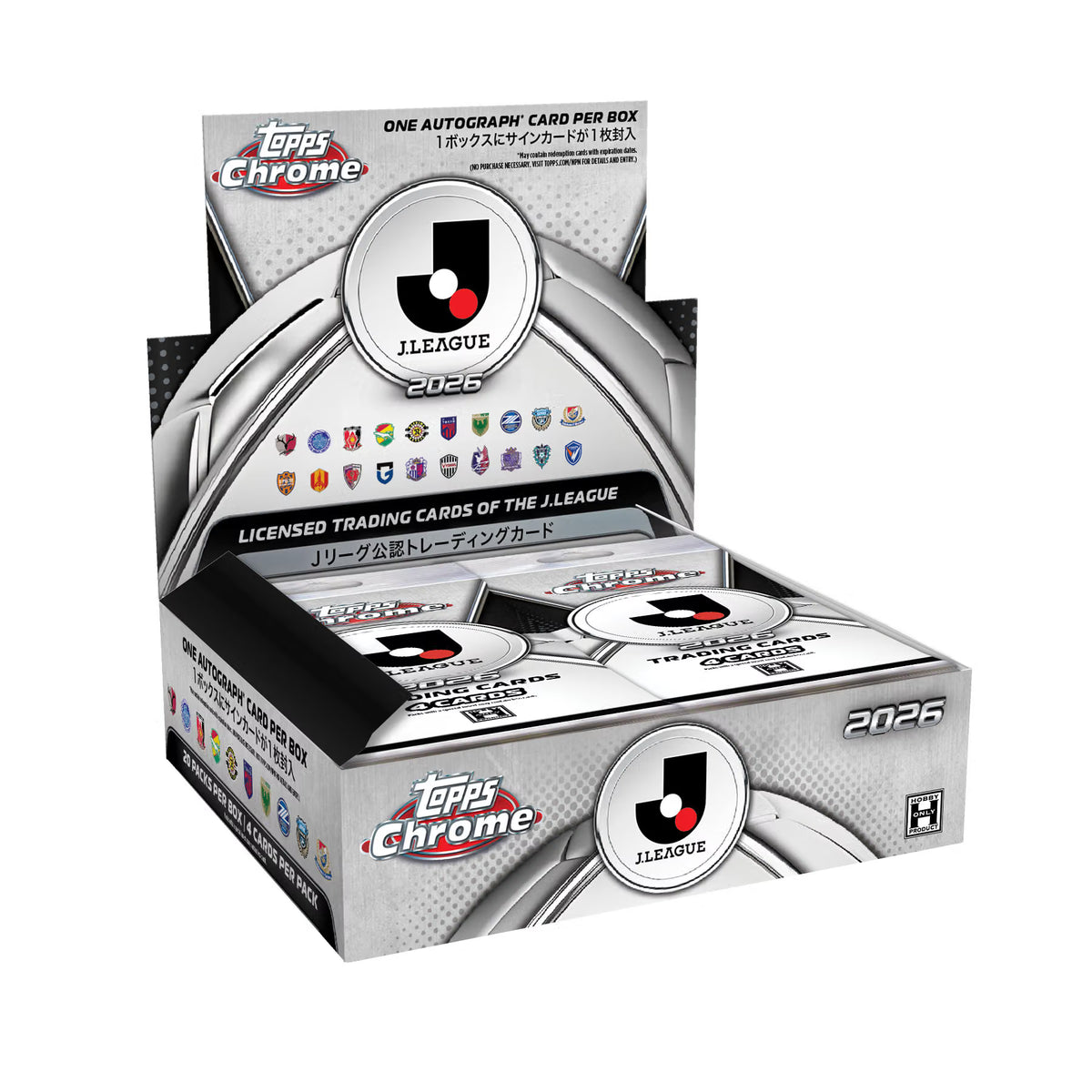 2026 Topps J.League Chrome Hobby Box
