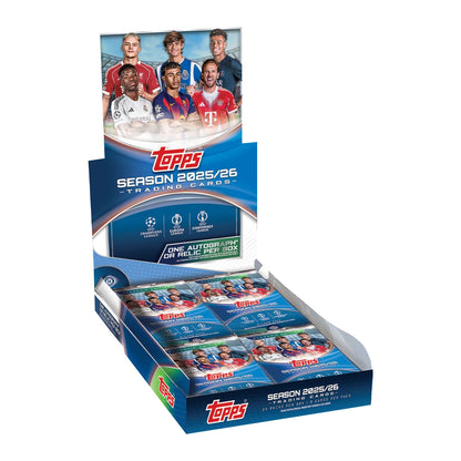 2025-26 Topps UEFA Club Competitions - Hobby Box