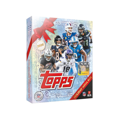 2026 Topps Holiday Football Mega Box