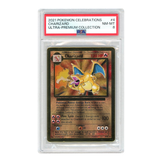 Charizard 2021 Pokemon English Ultra Premium Collection #4 PSA 8