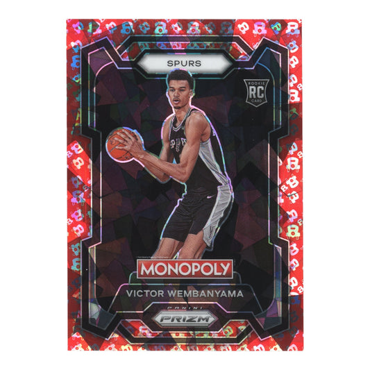 Victor Wembanyama 2024 Prizm Monopoly Free Parking Rookie RC #81