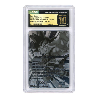 Set of 5 Son Goku 2023 Dragon Ball Super Card Game English Promo CGC Pristine 10