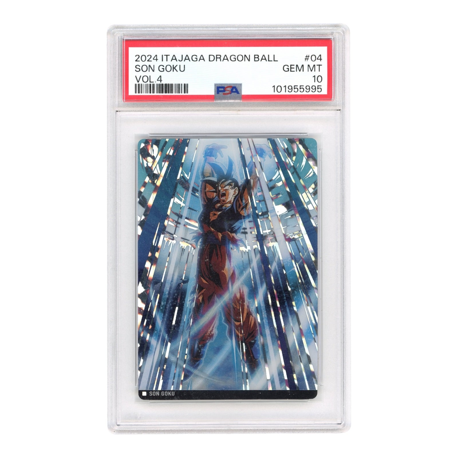 Son Goku 2024 Dragon Ball Japanese Itajaga Vol.4 #04 PSA 10