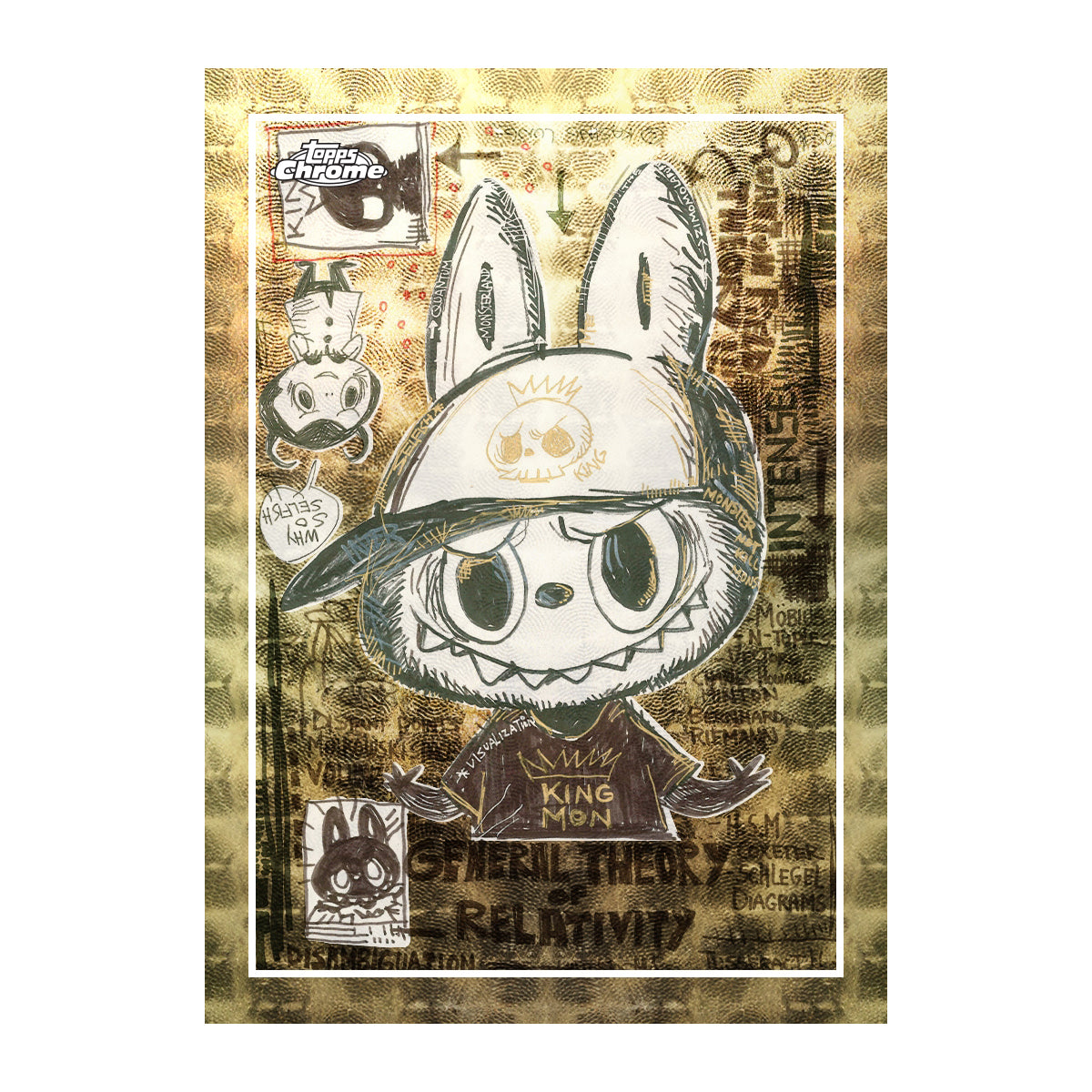 2025 Topps Chrome Labubu 10th Anniversary box