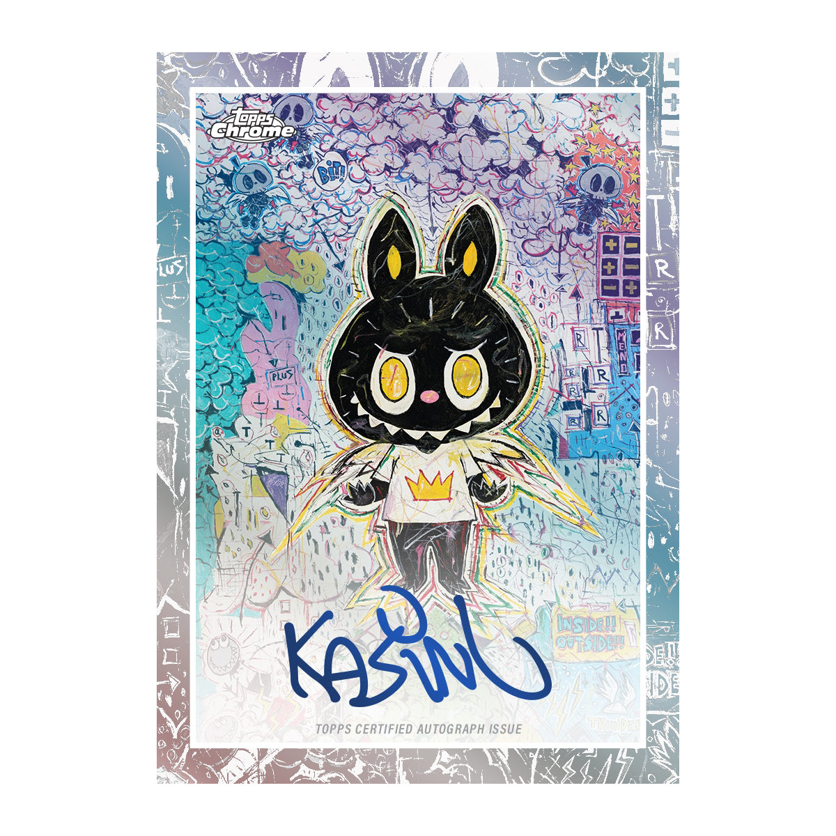 2025 Topps Chrome Labubu 10th Anniversary box