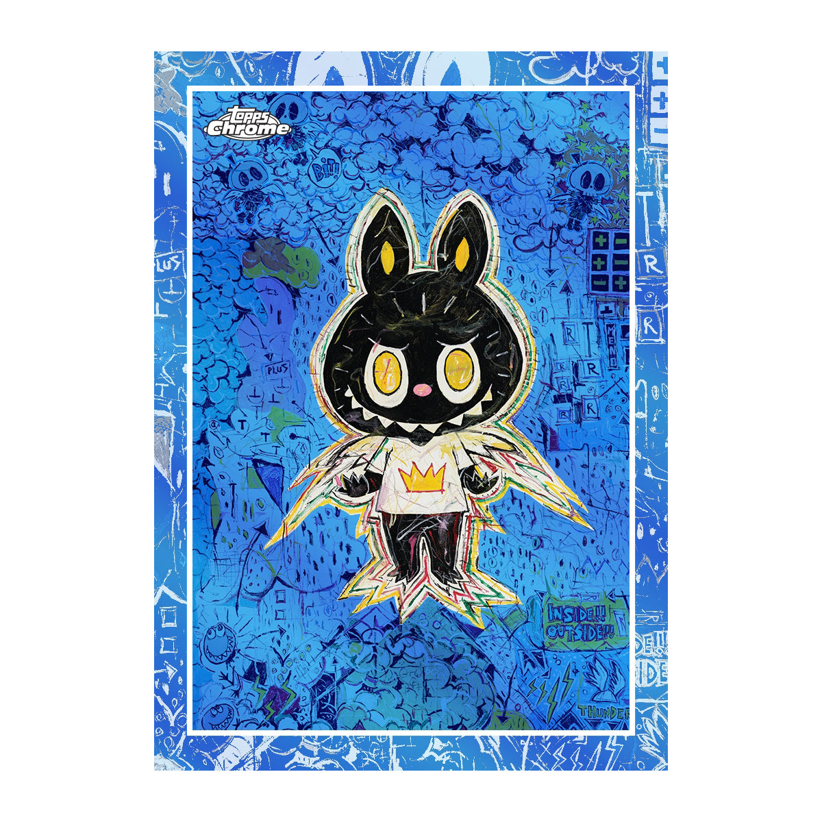 2025 Topps Chrome Labubu 10th Anniversary box