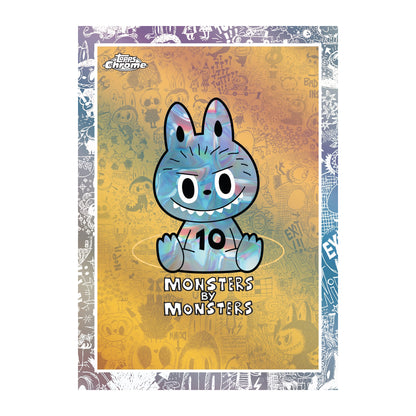 2025 Topps Chrome Labubu 10th Anniversary box