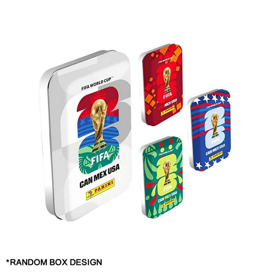 2026 Panini FIFA World Cup Soccer Soccer Sticker Pocket Tins
