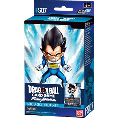 Bandai TCG Japanese Dragonball Card Game Fusion World FS07 Starter Deck Vegeta Cover