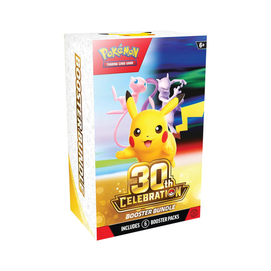 2026 Pokemon English 30th Celebration Booster Bundle