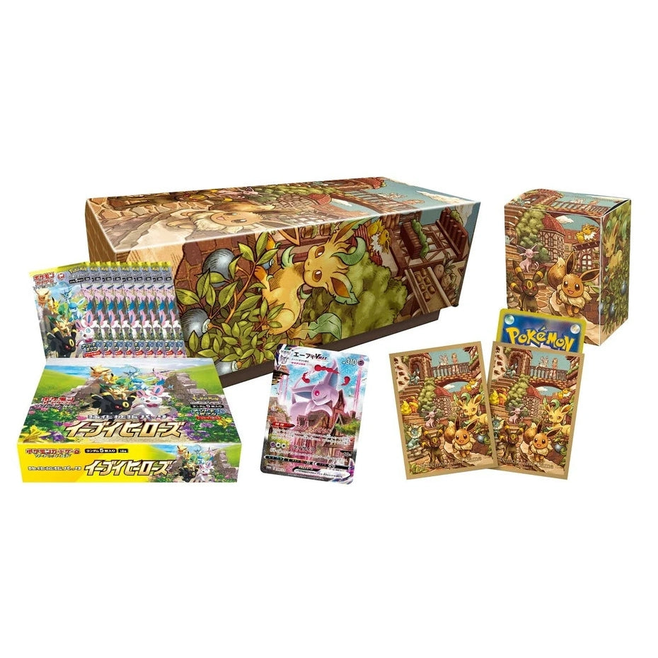 2021 Eevee Heroes Pokemon Japanese Eevee's Set Gym Set