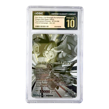 Set Of 5 Son Goku 2023 Dragonball Super Card Game Japanese Tournament Promos CGC Pristine 10