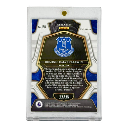 Dominic Calvert-Lewin 2022-23 Select English Premier League EPL Zebra 12/25 #165